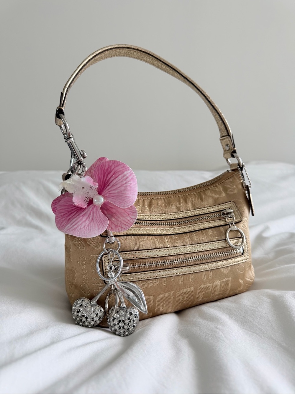 vintage Coach Poppy Demi Shoulder Bag